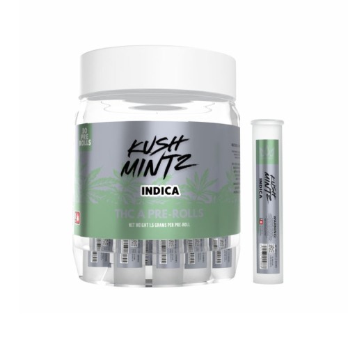 KANNABOSS 30CT THC-A PREROLLS - KUSH MINTZ (I)