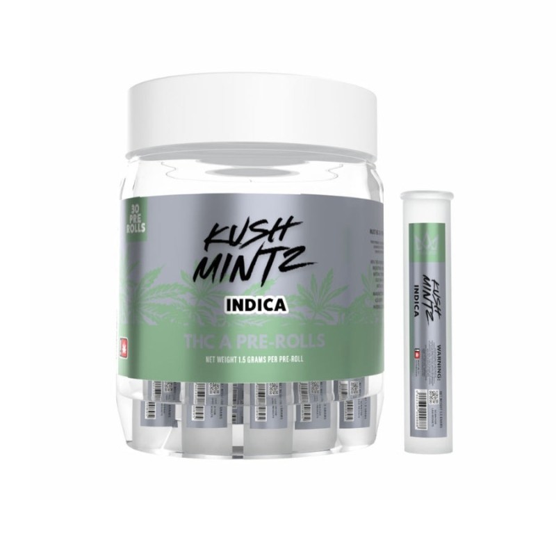 KANNABOSS 30CT THC-A PREROLLS - KUSH MINTZ (I)