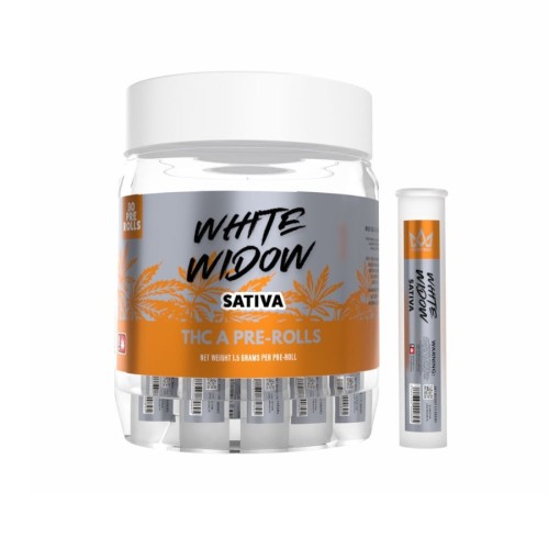 KANNABOSS 30CT THC-A PREROLLS - WHITE WIDOW (S)