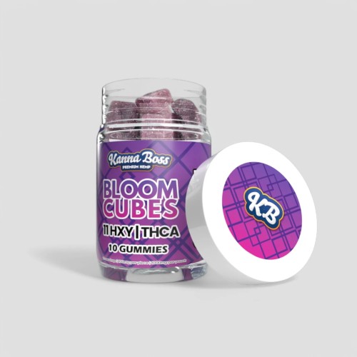 KANNABOSS - BLOOM CUBES GUMMIES 1000MG - GRAPE