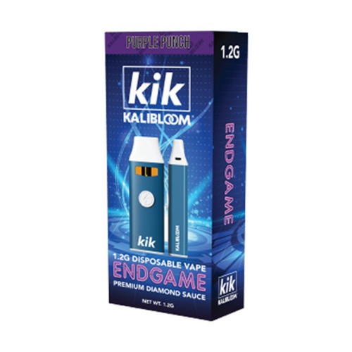 KIK ENDGAME 1.2G DISPOSABLE PREMIUM DIAMOND SAUCE PURPLE PUNCH