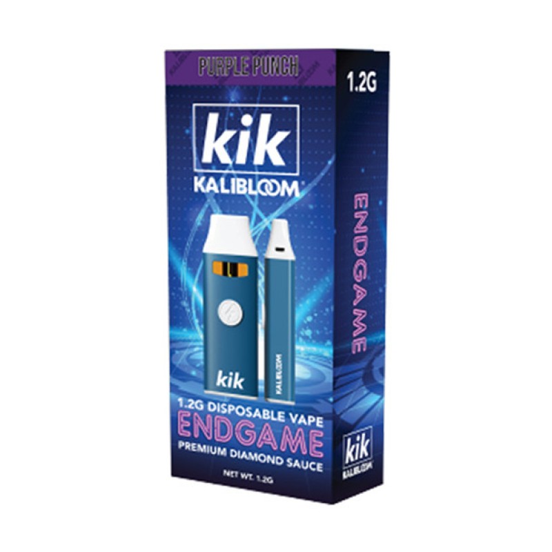 KIK ENDGAME 1.2G DISPOSABLE PREMIUM DIAMOND SAUCE PURPLE PUNCH