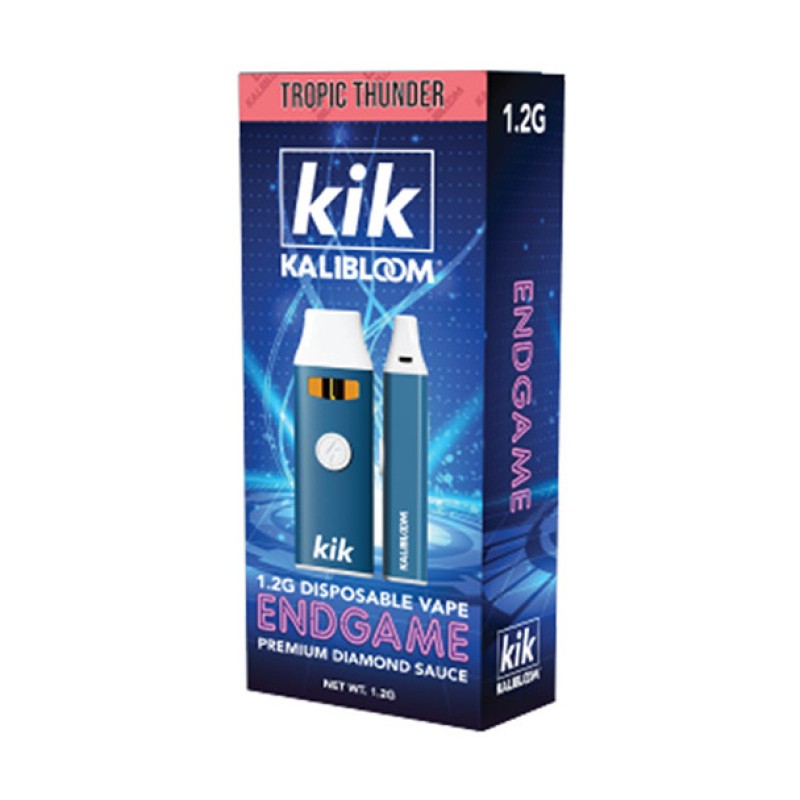 KIK ENDGAME 1.2G DISPOSABLE PREMIUM DIAMOND SAUCE TROPIC THUNDER