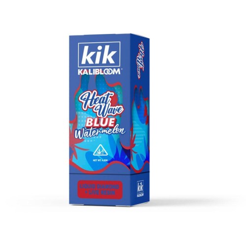 KIK HEAT WAVE 4.2G LIQUID DIAMOND+LIVE RESIN- BLUE WATERMELON (S)