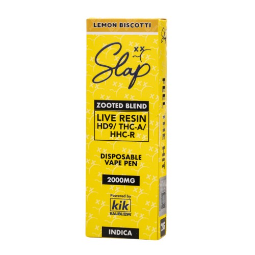 KIK SLAP 2G ZOOTED BLEND LEMON BISCOTTI