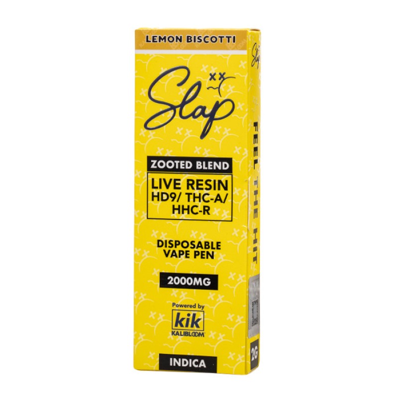 KIK SLAP 2G ZOOTED BLEND LEMON BISCOTTI