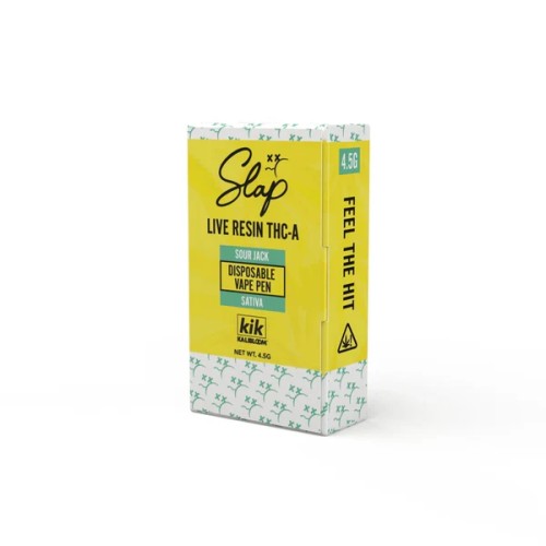 KIK SLAP 4.5G LIVE RESIN THC-A SOUR JACK