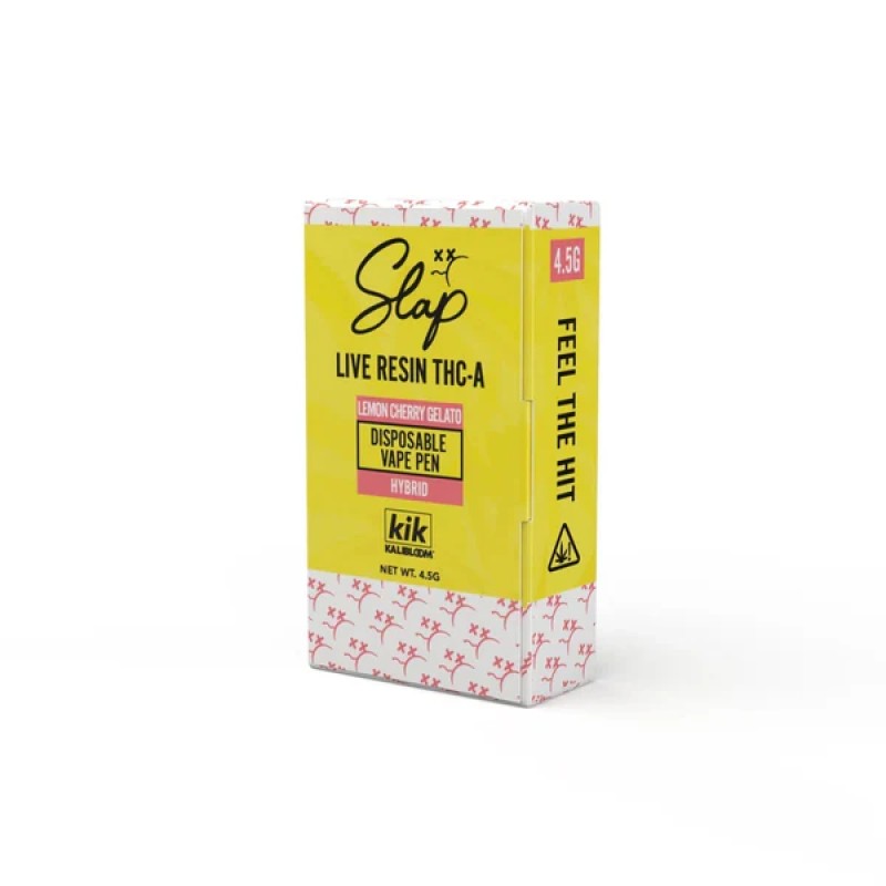 KIK SLAP 4.5G LIVE RESIN THC-A SUPER LEMON HAZE