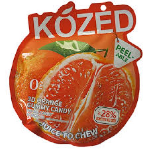 KOZED PEELABLE GUMMY CANDY- GRAPEFRUIT GUMMY