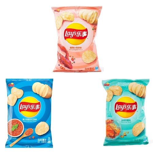 LAYS EXOTIC CHIPS - ASSORTED