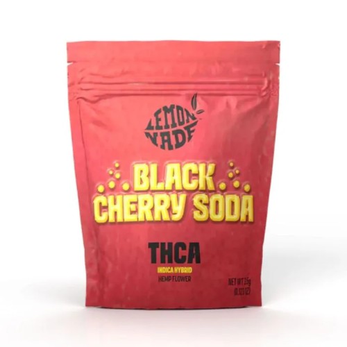 LEMONNADE THCA FLOWER BAG 3.5G- BLACK CHERRY SODA (I/H)