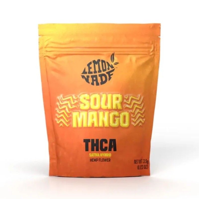 LEMONNADE THCA FLOWER BAG 3.5G- SOUR MANGO (S/H)