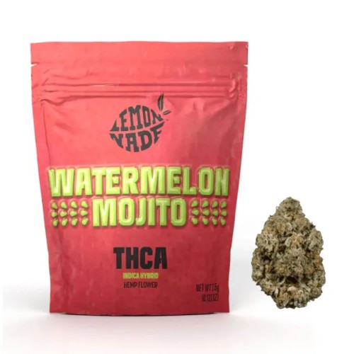 LEMONNADE THCA FLOWER BAG 3.5G- WATERMELON MOJITO (I/H)
