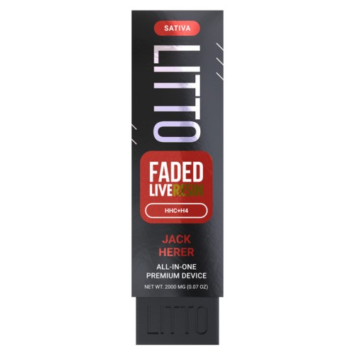 LITTO FADED LIVE RESIN 2G DISPOSABLE - JACK HERBER (S)