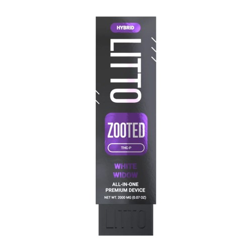 LITTO ZOOTED 2G THCP 5PC DISPO- WHITE WIDOW (H)