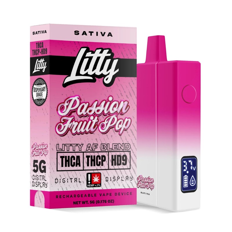 LITTY 5G THCA DISPOSABLE- PASSION FRUIT POP (S)