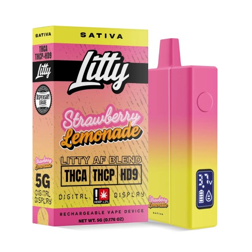 LITTY 5G THCA DISPOSABLE- STRAWBERRY LEMONADE (S)