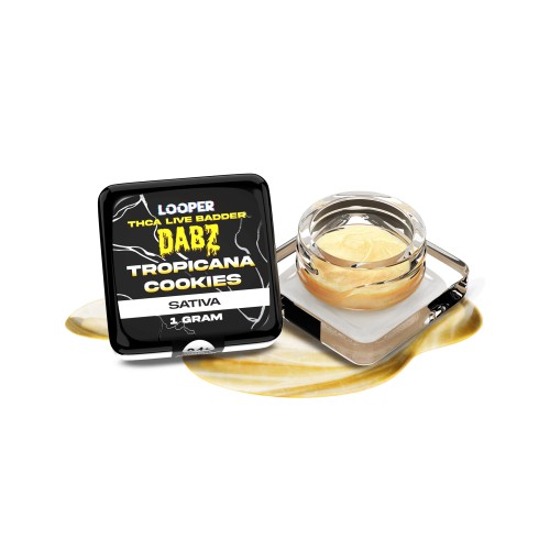 LOOPER 1G THCA LIVE BADDER DABZ 12PK- TROPICANA COOKIES (S)