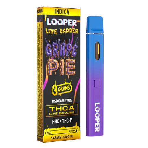 LOOPER LIVE BADDER 3G THCA - GRAPE PIE (I)