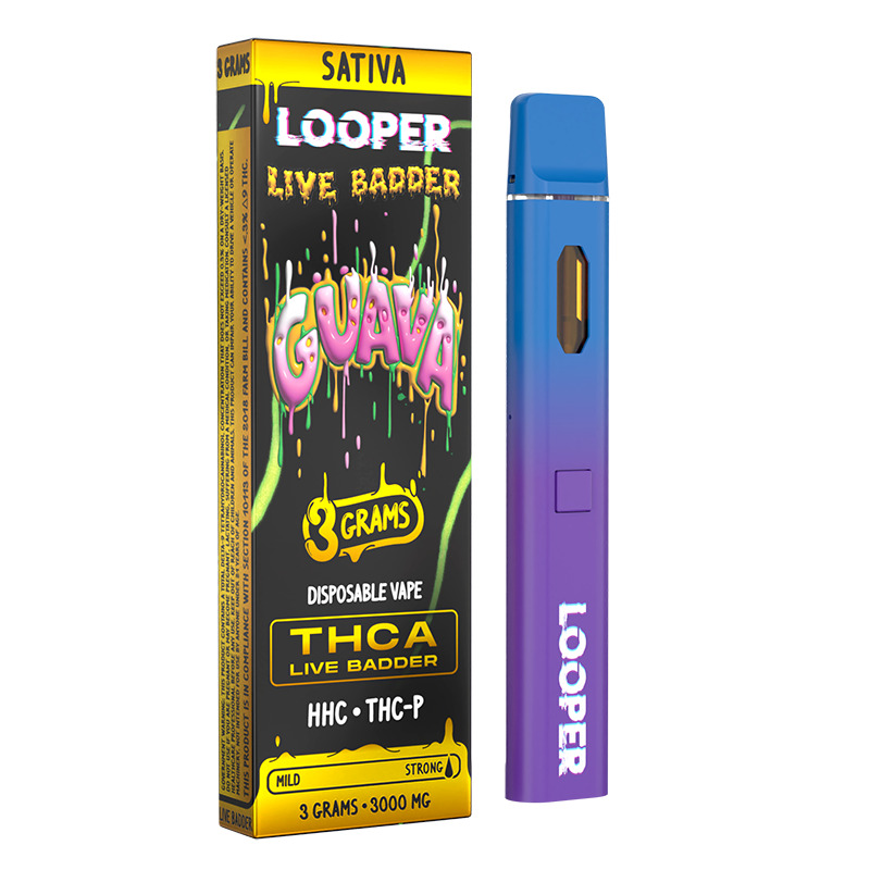 LOOPER LIVE BADDER 3G THCA - GUAVA (S)