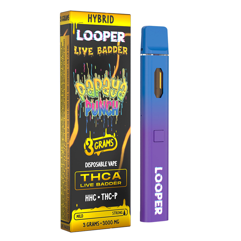 LOOPER LIVE BADDER 3G THCA - PAPAYA PUNCH (H)