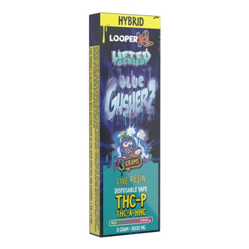 LOOPER XL MELTED SERIES 3G- BLUE GUSHERZ (H)