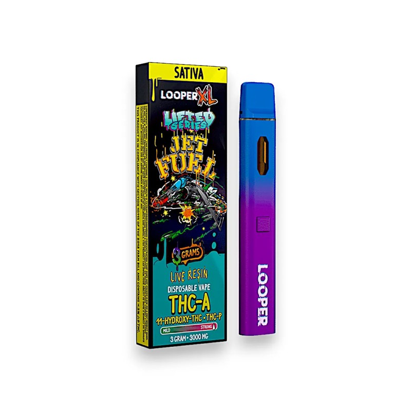 LOOPER XL MELTED SERIES 3G- JET FUEL (S)