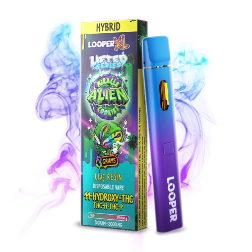 LOOPER XL MELTED SERIES 3G- MIRACLE ALIEN COOKIES (H)