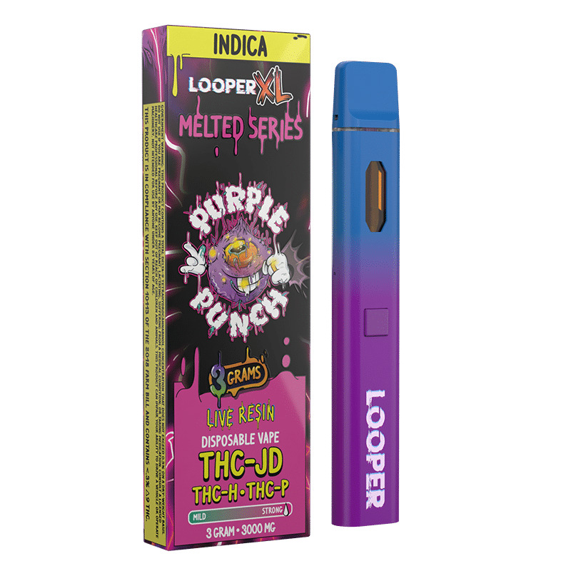 LOOPER XL MELTED SERIES 3G-PURPLE PUNCH (I)