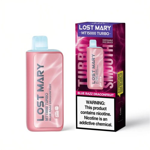 LOST MARY MT15000 BLUE RAZZ DRAGONFRUIT