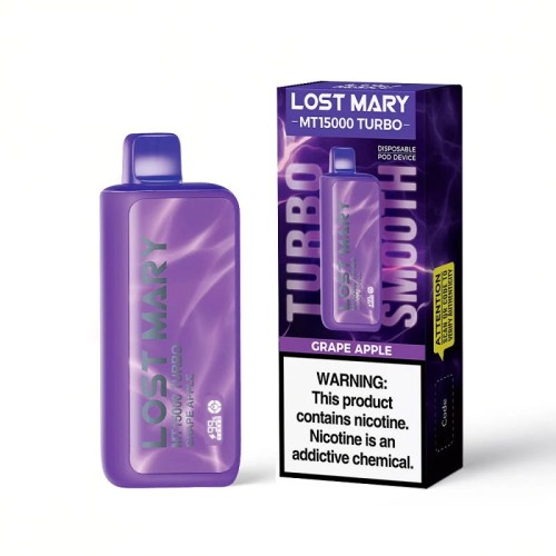 LOST MARY MT15000 TURBO- GRAPE APPLE