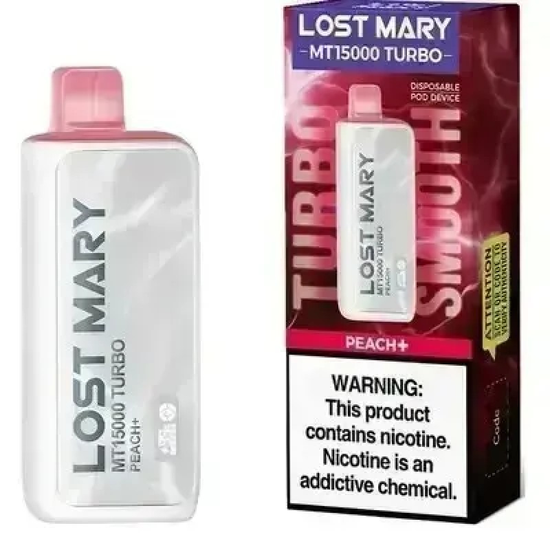 LOST MARY MT15000 TURBO PEACH +