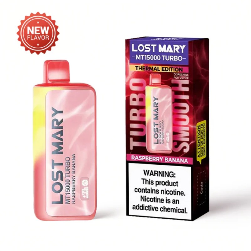 LOST MARY MT15000 TURBO- RASPBERRY BANANA