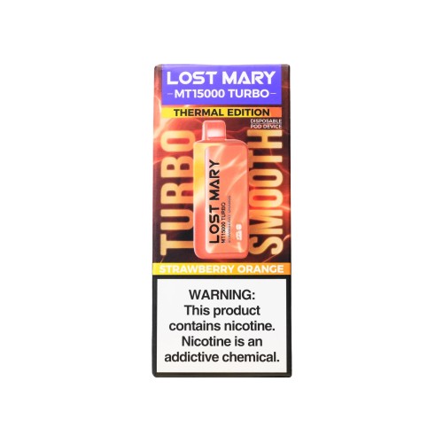 LOST MARY MT15000 TURBO STRAWBERRY ORANGE