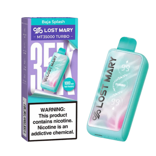 LOST MARY MT35000 TURBO RECHARGEABLE DISPOSABLE 5%NIC - BAJA SPLASH