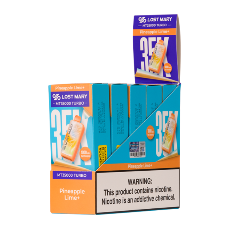 LOST MARY MT35000 TURBO RECHARGEABLE DISPOSABLE 5%NIC - PINK LEMONADE