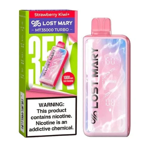 LOST MARY MT35000 TURBO RECHARGEABLE DISPOSABLE 5%NIC - ROCKET FREEZE