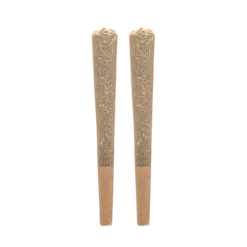 LOST THC 2PK 4G DIAMOND INFUSED THC-A PREROLL - PIENAPPLE FRUZ (S)