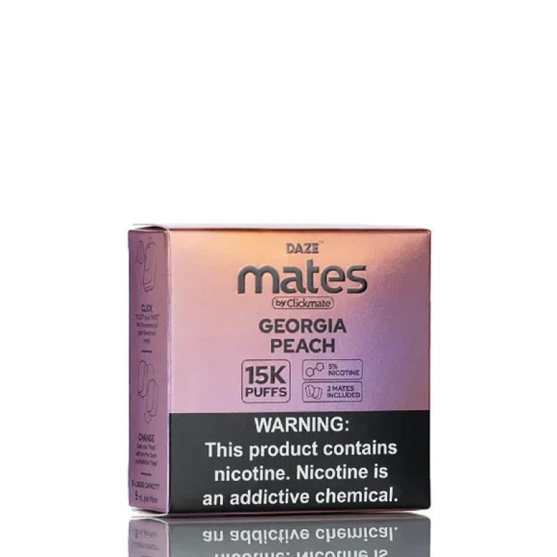 MATES PODS BY 7 DAZE 5CT- GEORGIA PEACH