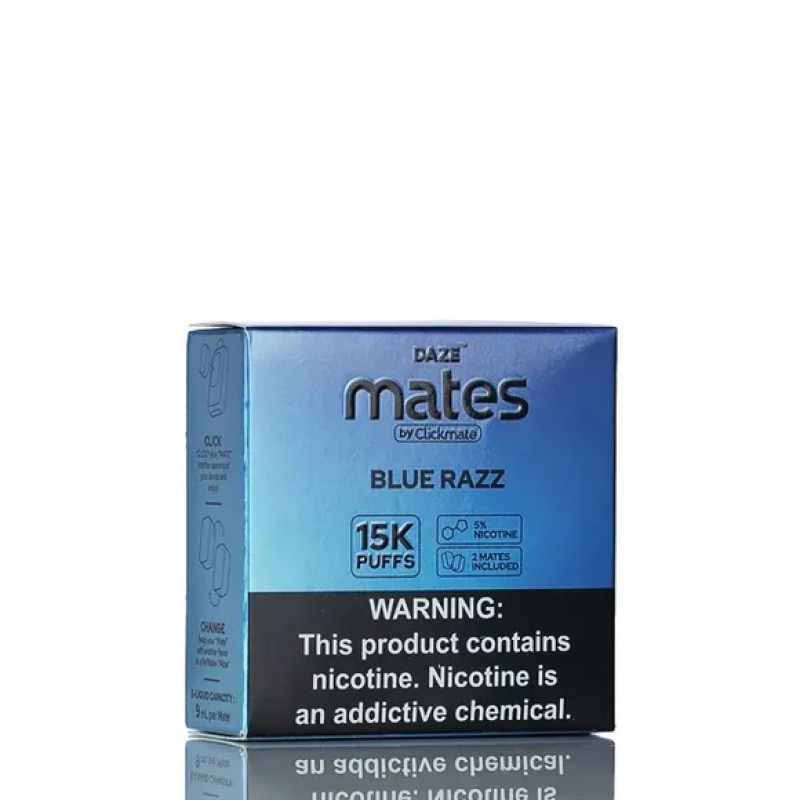 MATES PODS BY 7 DAZE 5CT- BLUE RAZZ