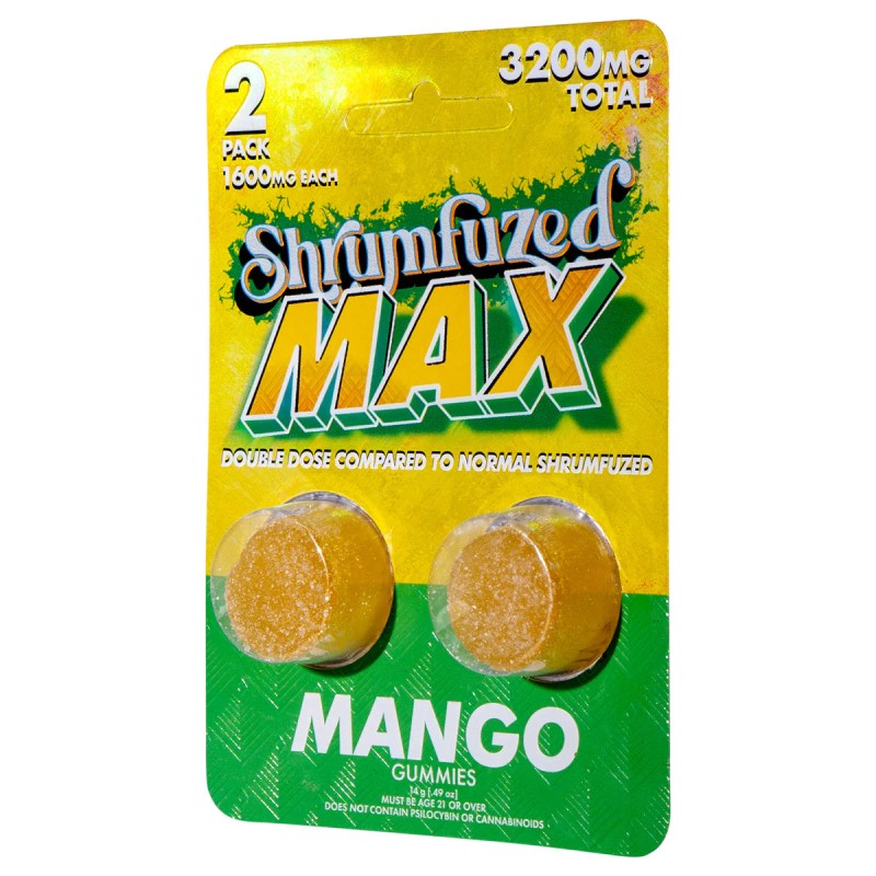 MAX SHRUMFUZED 2PK 1600MG MANGO
