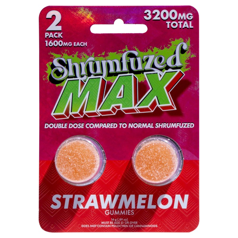 MAX SHRUMFUZED 2PK 1600MG STRAWMELON
