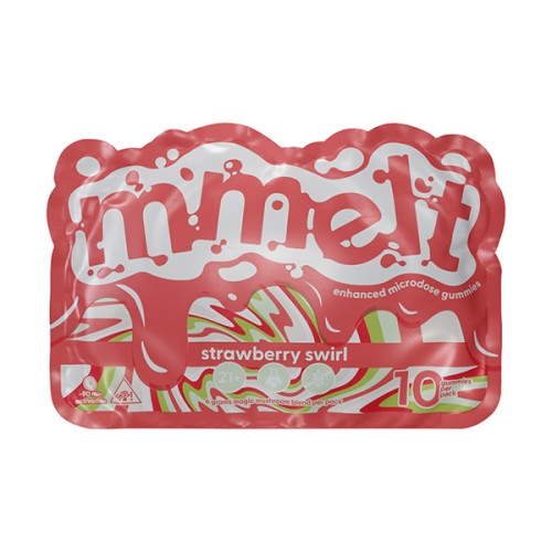 MMELT 10CT GUMMY 6PK- STRAWBERRY SWIRL