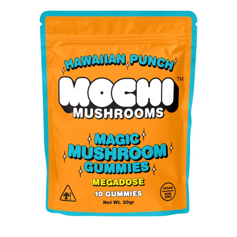 MOCHI MAGIC MUSHROOM GUMMIES MEGADOSE- HAWAIIAN PUNCH