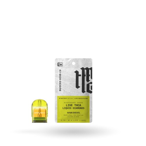 MODERN HERB CO LIVE THCA + LIQUID DIAMONDS 2G STARTER KIT- SOUR DIESEL (S)