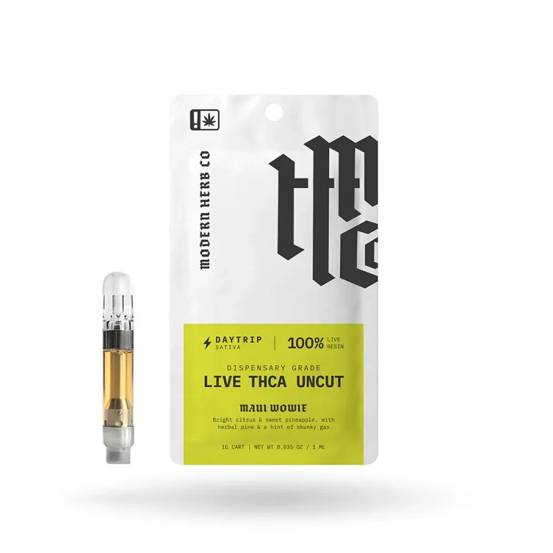 MODERN HERB CO LIVE UNCUT THCA  POD SYSTEM 6PC/PK- DAYTRIP MAUI WOWIE (S)