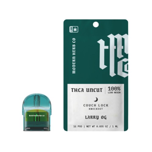 MODERN HERB CO LIVE UNCUT THCA  POD SYSTEM 6PC/PK- LARRY OG (I)