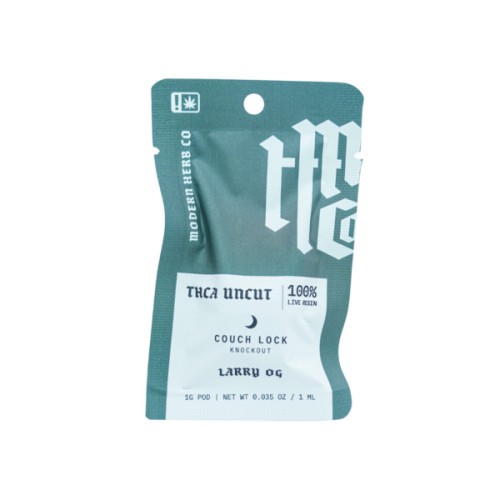 MODERN HERB CO LIVE UNCUT THCA POD REFILL 6PC/PK- COUCH LOCK LARRY OG