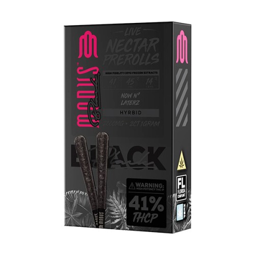 MODUS BLACK PREROLL FLOWER- NOW N' LATER (H)