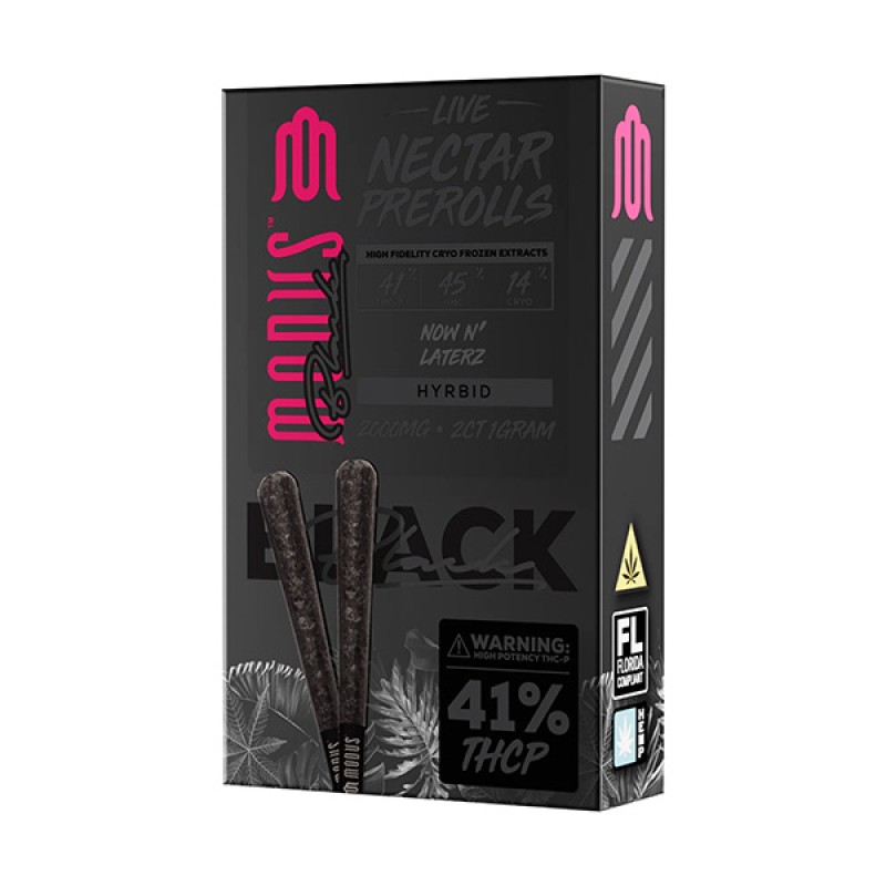 MODUS BLACK PREROLL FLOWER- NOW N' LATER (H)